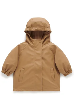 Purebaby Girls Waterproof Zip Up Jacket
