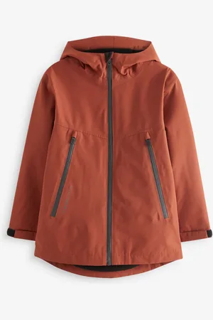 Next Boys Waterproof Fleece Hooded Lined Coat (3-17yrs)