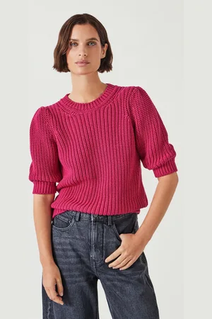 Hush Puppies Womens Jessie 100% Cotton Chunky Rib Top