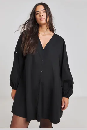 Simply Be Embroidered Shift Dress AU 18