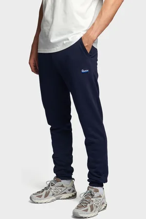Penfield Mens Navy Mens Relaxed Fit 100% Cotton Original Logo Joggers