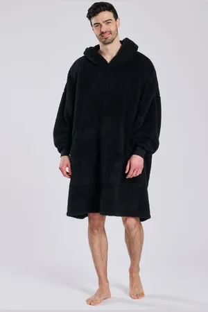 Loungeable Mens Sherpa Snuggle Hoodie