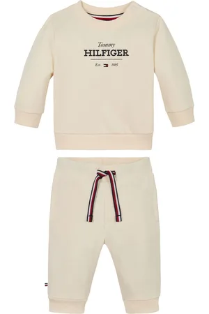 Tommy Hilfiger Boys Cotton Logo Sweatshirt & Joggers Set