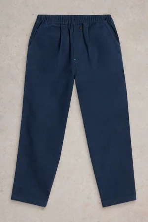 White Stuff Boys 100% Cotton Rory Twill Trousers