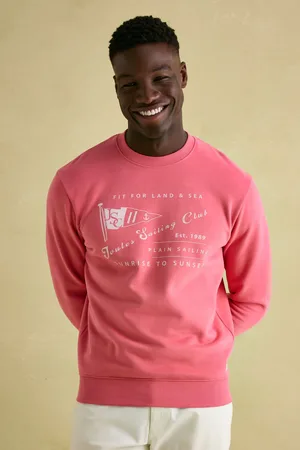 Joules Mens Mason Graphic Crew Neck Jumper