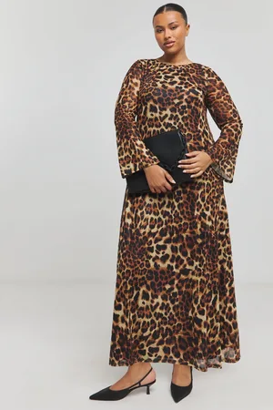 Simply Be Dry Mesh Long Sleeve Maxi Dress AU 12