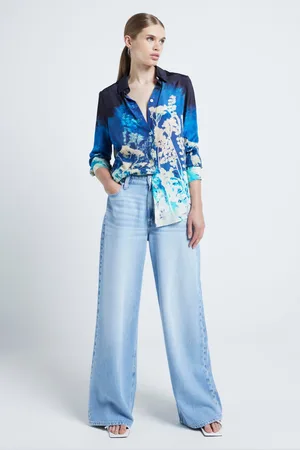 River Island Womens All Over Print Shirt