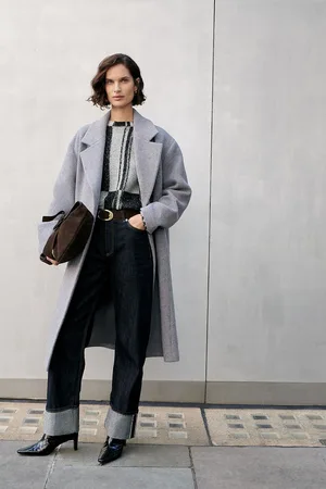 Whistles Womens Eliza Double Breasted Coat