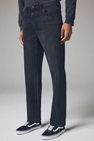 Next Mens Vintage Straight Fit Vintage Stretch Authentic Jeans