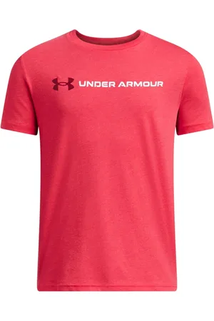 Under Armour Boys Logo Wordmark T-Shirt
