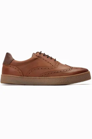 Base London Mens Christo Brogue Sneakers