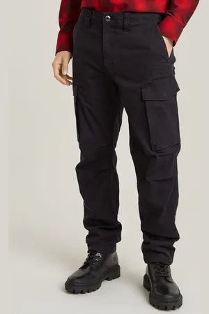 G-Star Regular Fit Core Cargo Black Trousers W36 L32