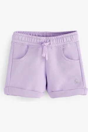 Benetton Girls Girls 100% Cotton Jersey Shorts