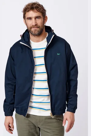 Aubin Blue Kirkmond 100% Cotton Windcheater L