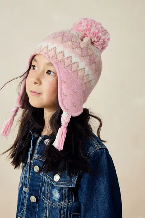Next Girls Fairisle Pattern Trapper Hat (3mths-16yrs)