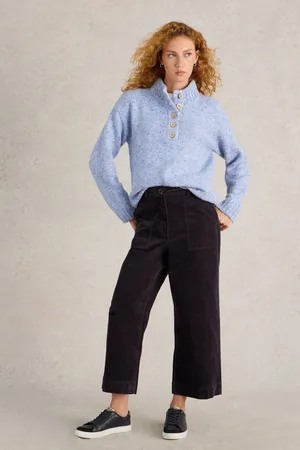 White Stuff Womens Bella Button Jumper