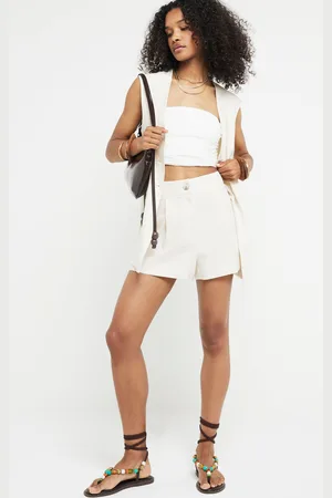River Island Womens 100% Linen Shorts