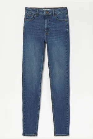 Fat Face Womens FatFace Harlow Denim Vintage High Waist Stretch Skinny Jeans