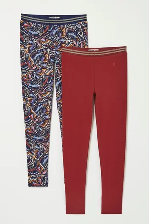 Fat Face Girls FatFace 2 Pack Butterfly Legging