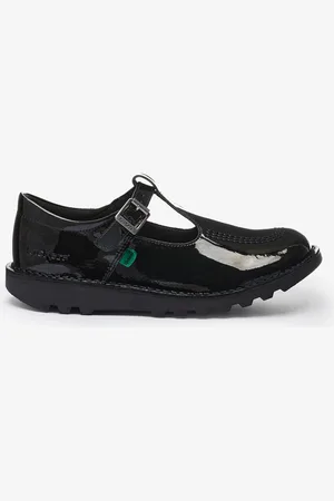 Kickers Girls Youth Patent Leather Shoes