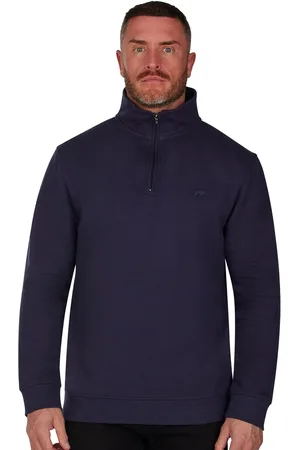 Raging Bull Mens Classic Quarter Zip Jumper