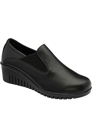 Lotus Leather Slip-On Wedge Shoes AU 5 (EU 36)