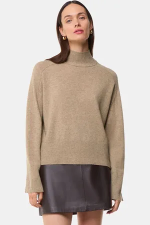 Whistles Womens Cashmere Funnel Neck Jumper