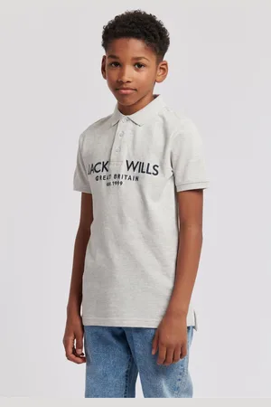 Jack Wills Boys Boys Pique 100% Cotton Polo Shirt