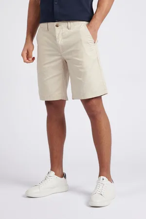 U.S. Polo Assn. U. S. Polo Assn Mens Linen Blend Chino Shorts 32