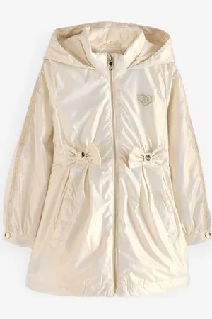 River Island Girls Girls Cinched Waist Raincoat