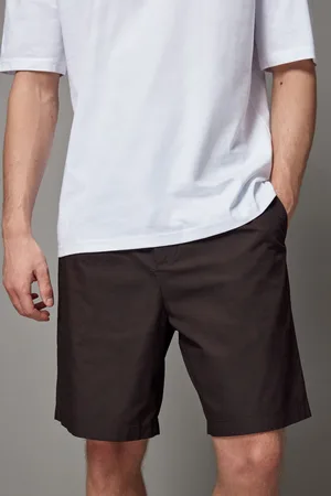 Next Mens Relaxed Poplin Chino 100% Cotton Shorts
