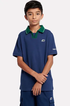 New Balance Boys 100% Cotton Premium Polo Shirt 9