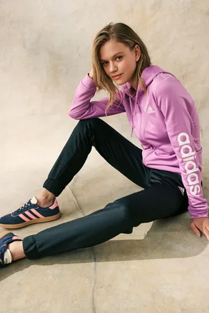adidas Womens Dark Sportswear Linear Tracksuit