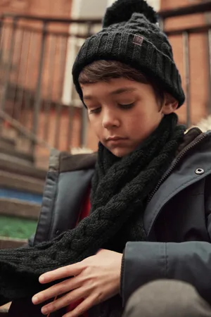 Next Boys Knitted Hat, Gloves and Scarf 3 Piece Set (3-16yrs)