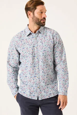 Fat Face FatFace Mead Long Sleeve Ditsy Print Shirt M Tall