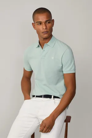 Hackett Slim Fit Linen Piqué Polo XXL