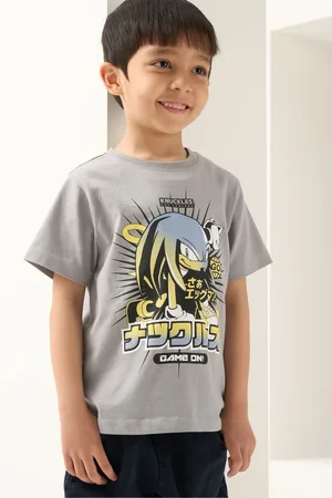 Sonic The Hedgehog Boys Angel & Rocket 100% Cotton Short Sleeve T-Shirt