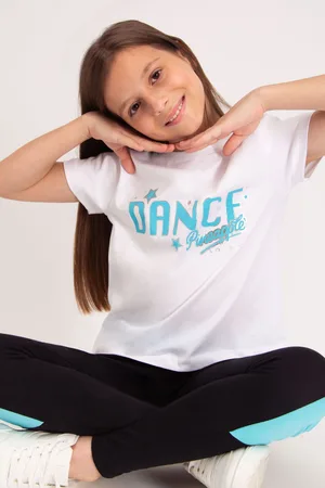 Pineapple Girls Girls Dance 100% Cotton T-Shirt