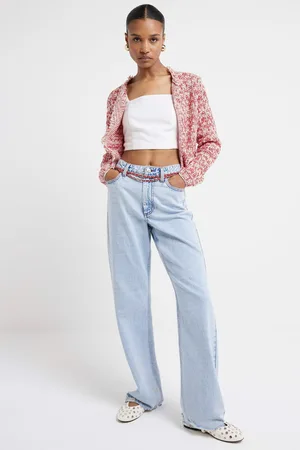 River Island Womens Boucle Trophy Cardigan