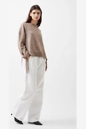 French Connection Womens Kaila Tie Detail Jumper