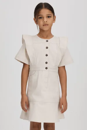 Reiss Girls Stone Jess 9-13 yrs Flared Denim Dress