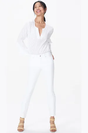 NYDJ Womens Alina Skinny Ankle Jeans