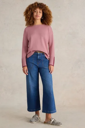 White Stuff Womens Olive Jumper
