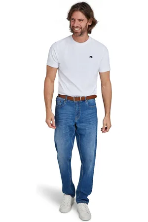 Raging Bull Mens Regular Fit Jeans