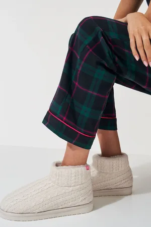 J.Crew Natural Cable Bootie Slippers AU 9 (EU 40)
