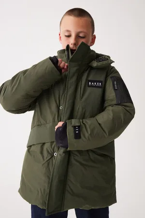 Ted Baker Boys Khaki Shower Resistant Parka