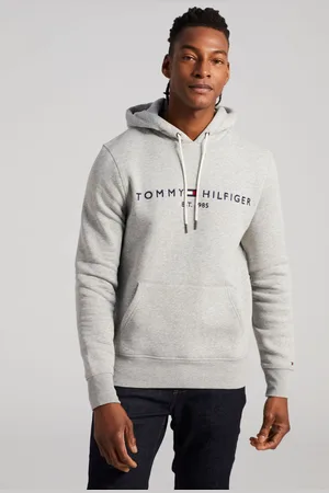 Tommy Hilfiger Mens Core Logo Hoodie