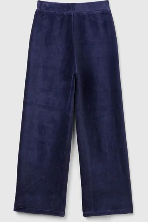 Benetton Girls Palazzo 100% Cotton Trousers