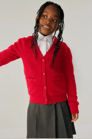Clarks Girls School Sweat Cardigan