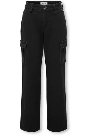 ONLY Girls Cargo Straight Leg Jeans